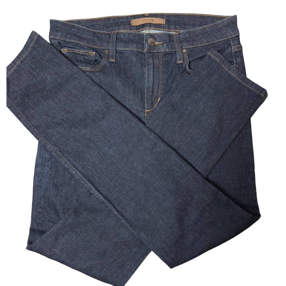 Joe's Jeans Zoe Straight Leg Dark Wash Denim Mid Rise 5 Pocket Casual Dressy  28